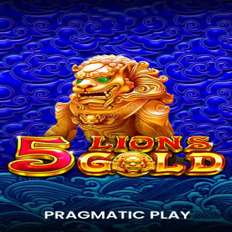 Interfaz de juego de 5 Lions Gold en winchido